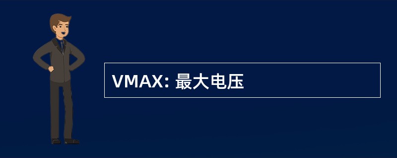 VMAX: 最大电压