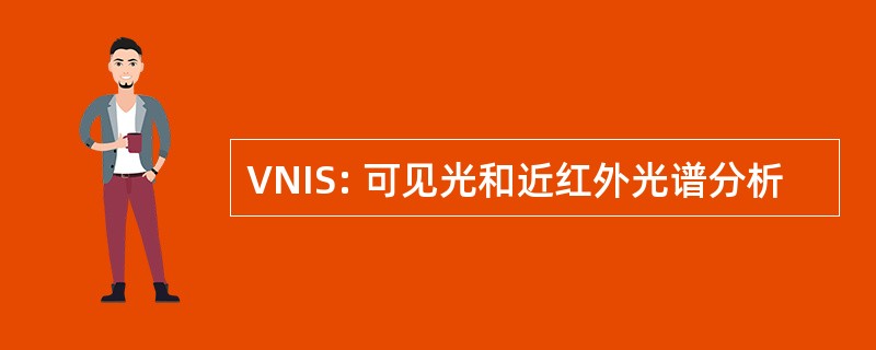 VNIS: 可见光和近红外光谱分析