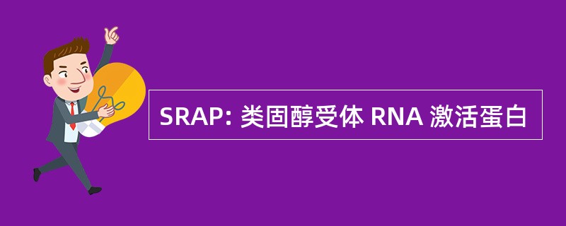 SRAP: 类固醇受体 RNA 激活蛋白