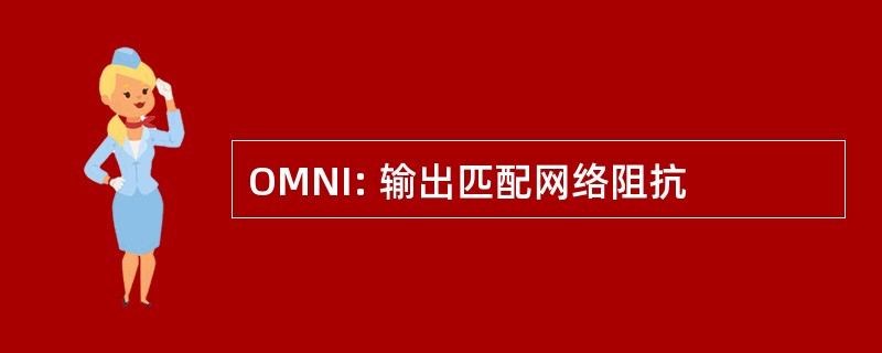 OMNI: 输出匹配网络阻抗