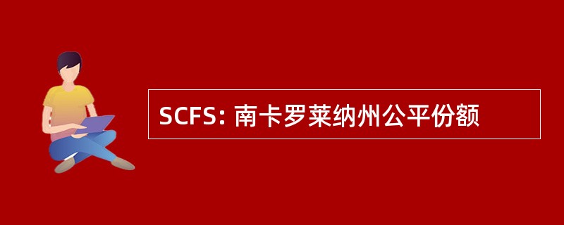 SCFS: 南卡罗莱纳州公平份额