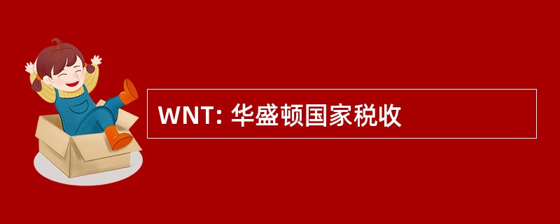 WNT: 华盛顿国家税收