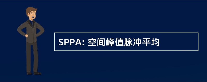 SPPA: 空间峰值脉冲平均