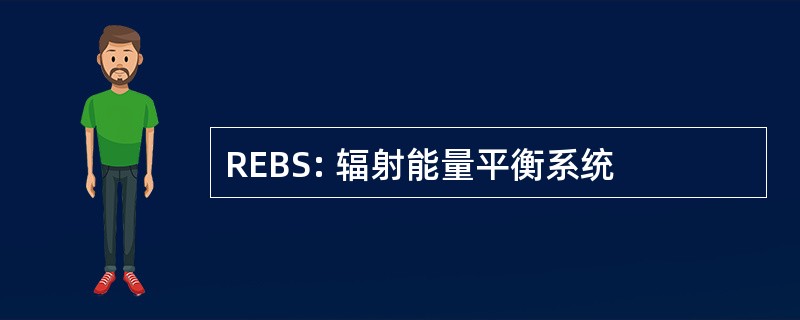 REBS: 辐射能量平衡系统