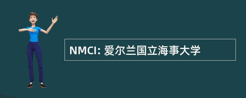 NMCI: 爱尔兰国立海事大学