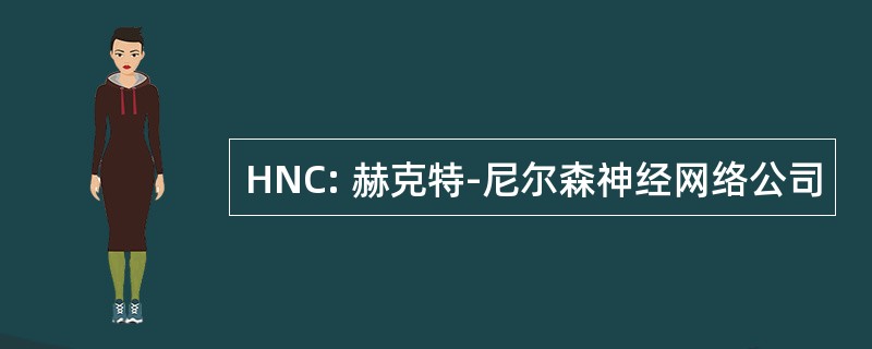 HNC: 赫克特-尼尔森神经网络公司