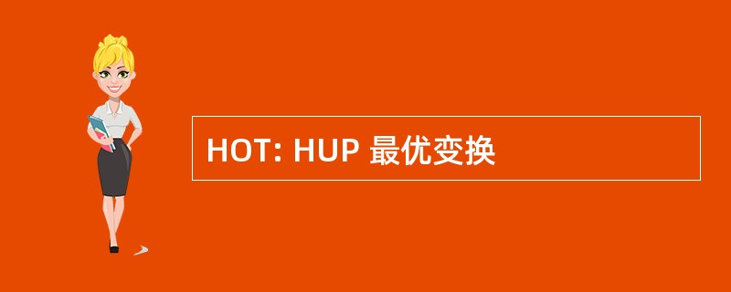 HOT: HUP 最优变换