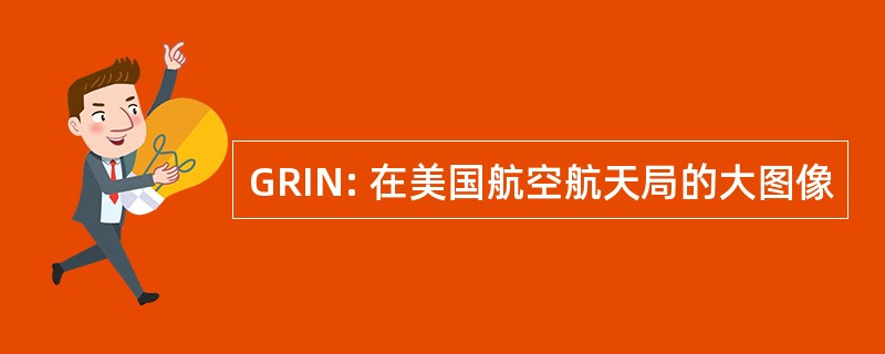 GRIN: 在美国航空航天局的大图像