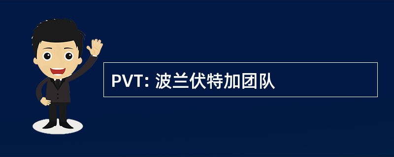 PVT: 波兰伏特加团队