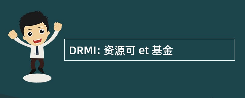 DRMI: 资源可 et 基金