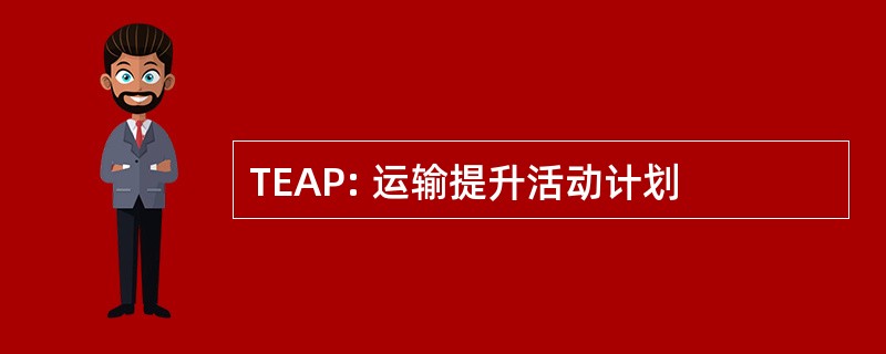 TEAP: 运输提升活动计划