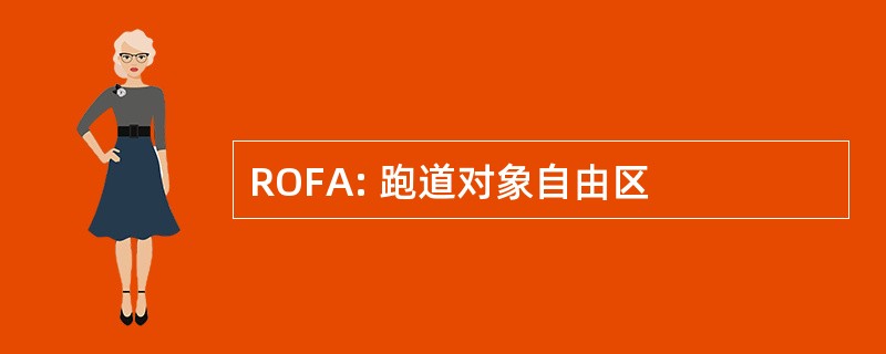 ROFA: 跑道对象自由区