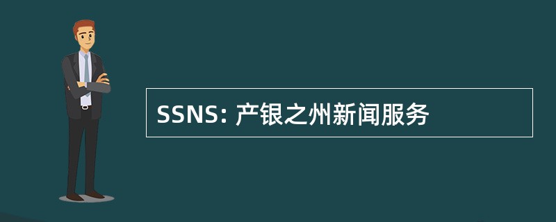 SSNS: 产银之州新闻服务