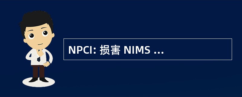 NPCI: 损害 NIMS PrOptima 认证的系统集成商