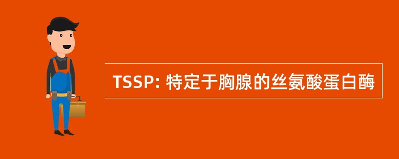 TSSP: 特定于胸腺的丝氨酸蛋白酶