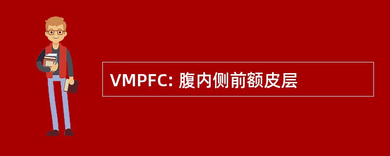 VMPFC: 腹内侧前额皮层