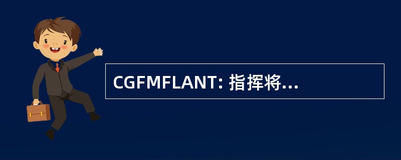 CGFMFLANT: 指挥将军，舰队海洋势力，大西洋