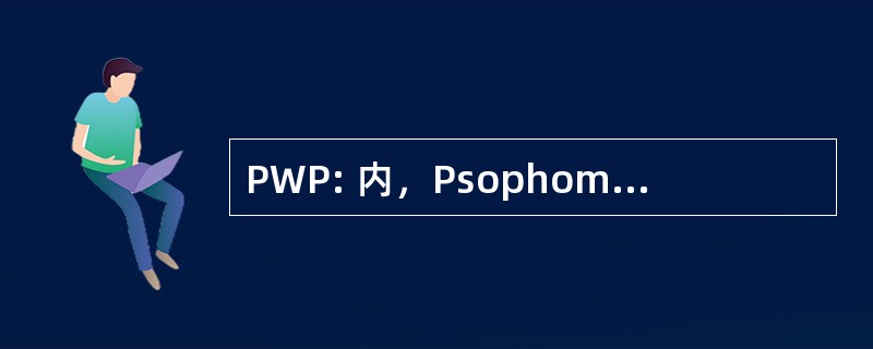 PWP: 内，Psophometrically 加权