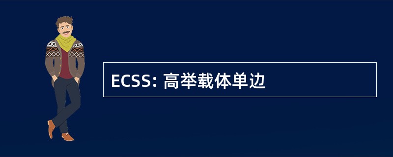 ECSS: 高举载体单边