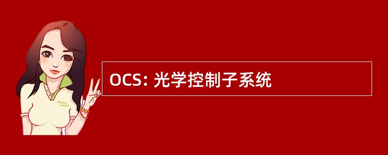 OCS: 光学控制子系统