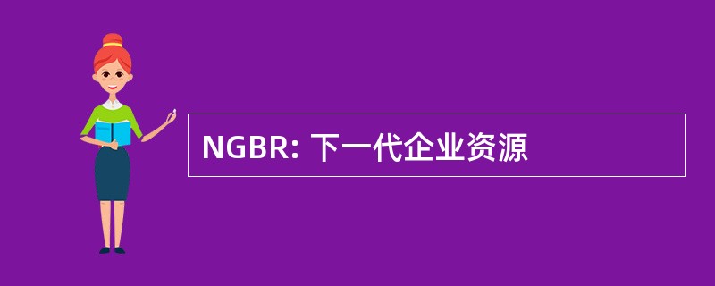 NGBR: 下一代企业资源