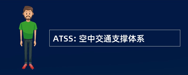 ATSS: 空中交通支撑体系