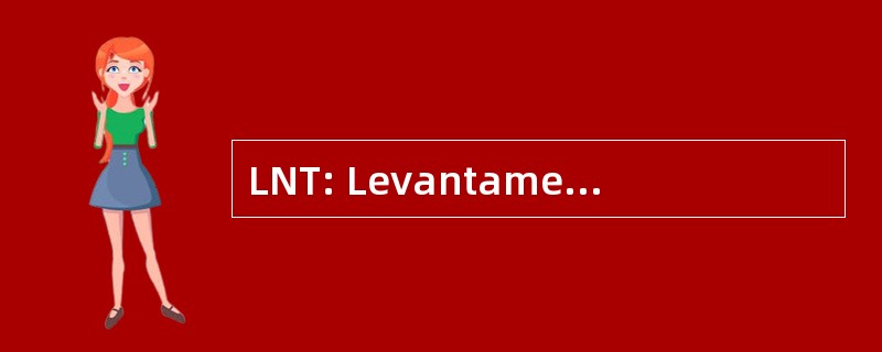 LNT: Levantamento de Necessidades de Treinamento