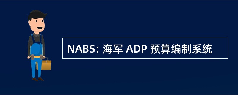 NABS: 海军 ADP 预算编制系统