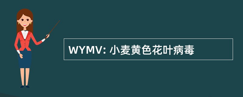 WYMV: 小麦黄色花叶病毒