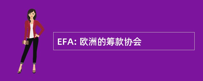 EFA: 欧洲的筹款协会