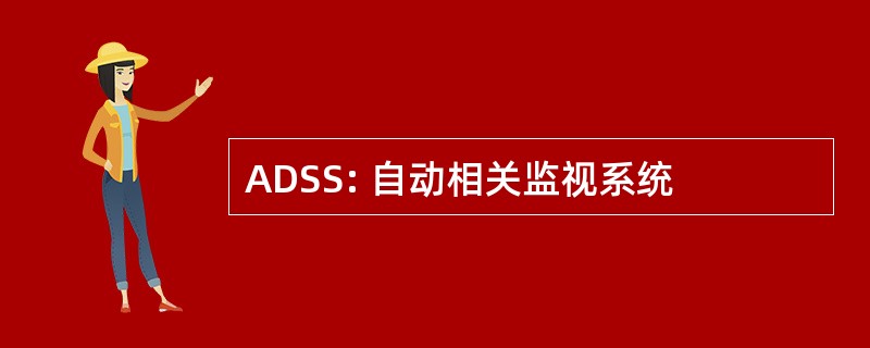 ADSS: 自动相关监视系统