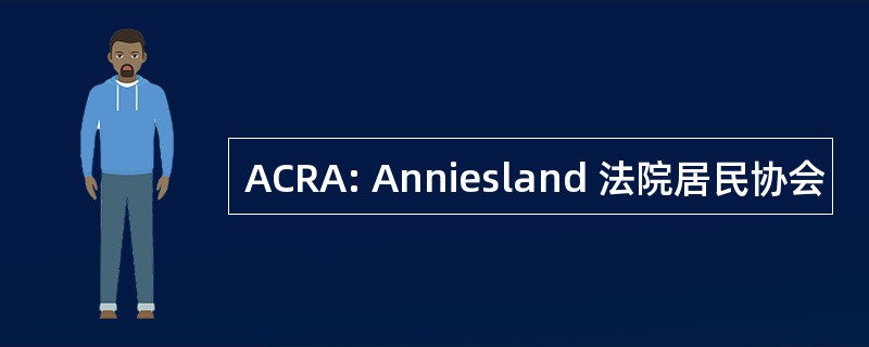 ACRA: Anniesland 法院居民协会