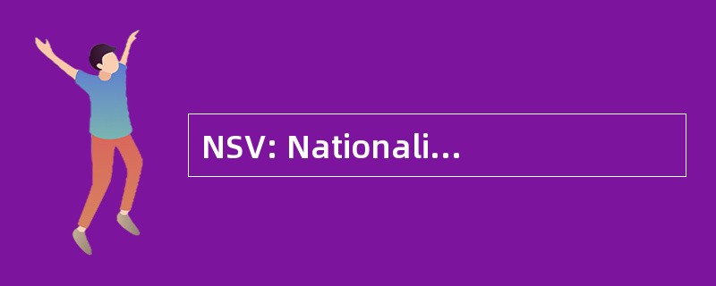 NSV: Nationalistische Studentenvereniging