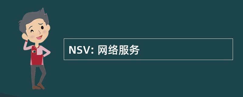 NSV: 网络服务