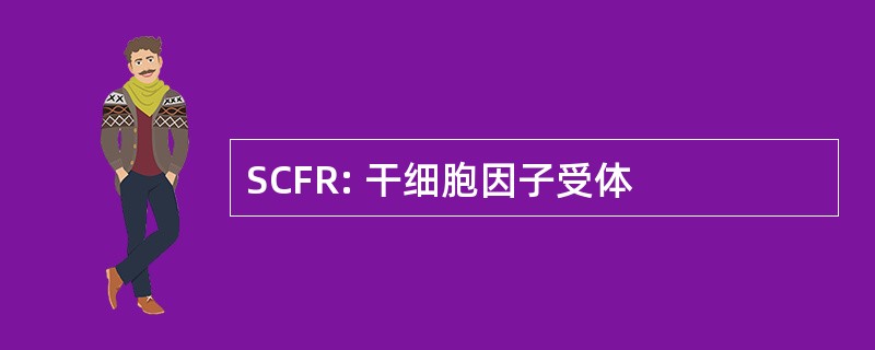 SCFR: 干细胞因子受体