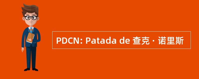 PDCN: Patada de 查克 · 诺里斯