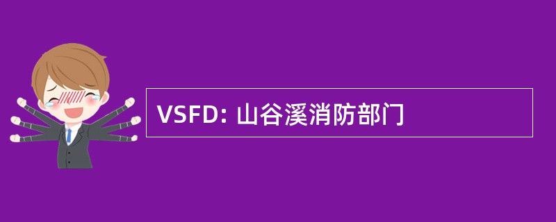 VSFD: 山谷溪消防部门