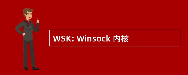 WSK: Winsock 内核