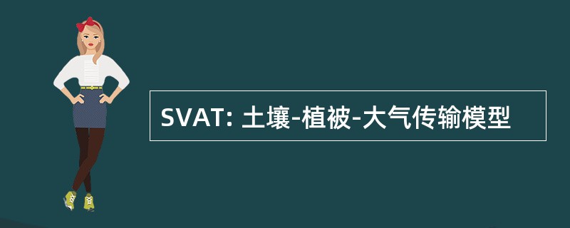 SVAT: 土壤-植被-大气传输模型