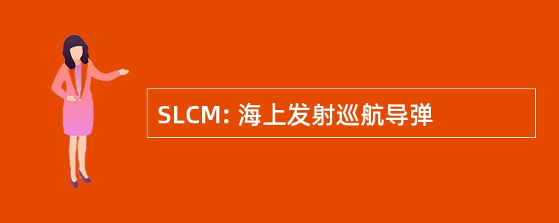 SLCM: 海上发射巡航导弹