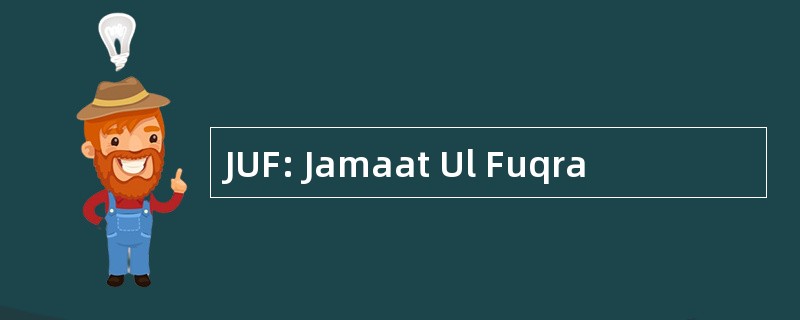 JUF: Jamaat Ul Fuqra