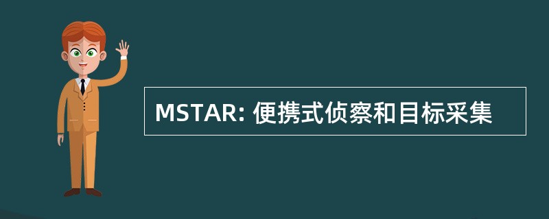 MSTAR: 便携式侦察和目标采集