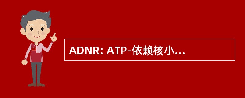 ADNR: ATP-依赖核小体重塑 （分子生物学）