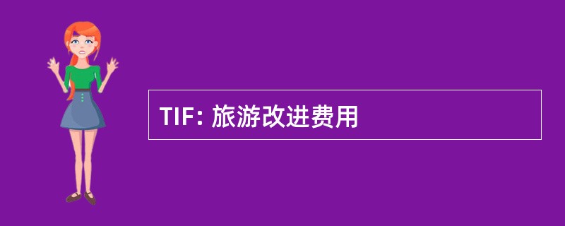 TIF: 旅游改进费用