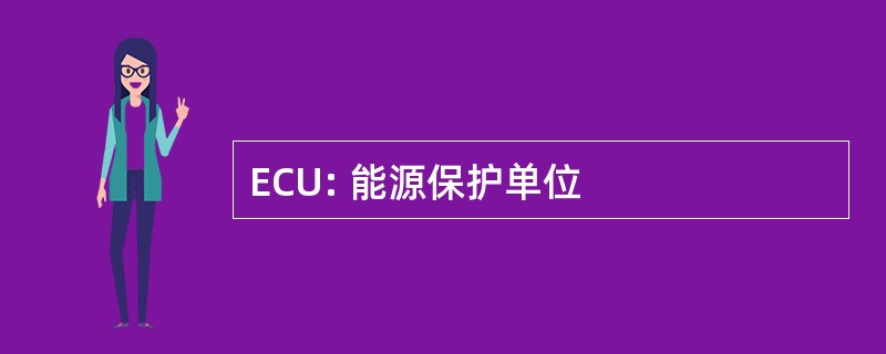 ECU: 能源保护单位