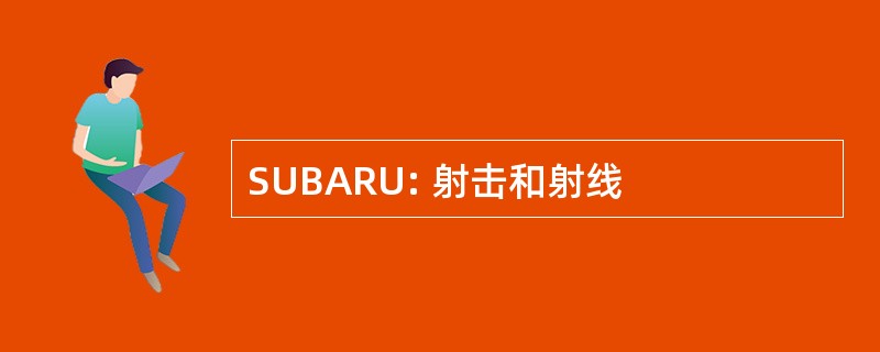 SUBARU: 射击和射线