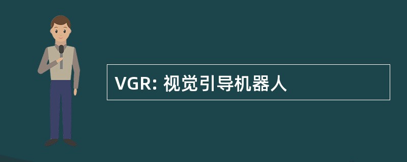 VGR: 视觉引导机器人