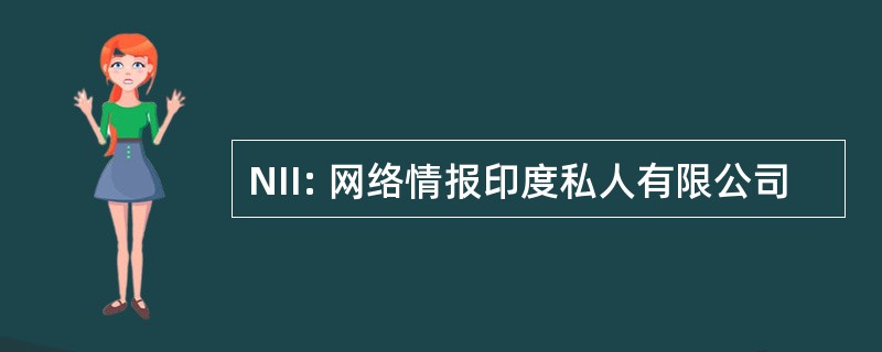 NII: 网络情报印度私人有限公司