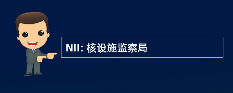 NII: 核设施监察局