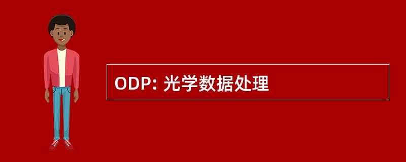 ODP: 光学数据处理